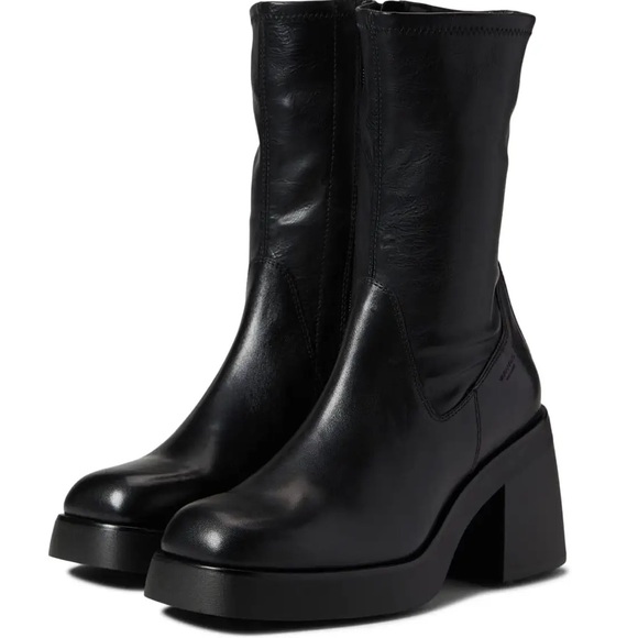 Vagabond Brooke platform square toe boot - Picture 6 of 8